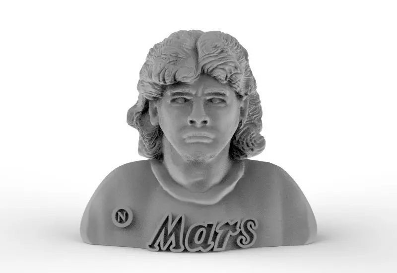 Diego Armando Maradona 3D model_0