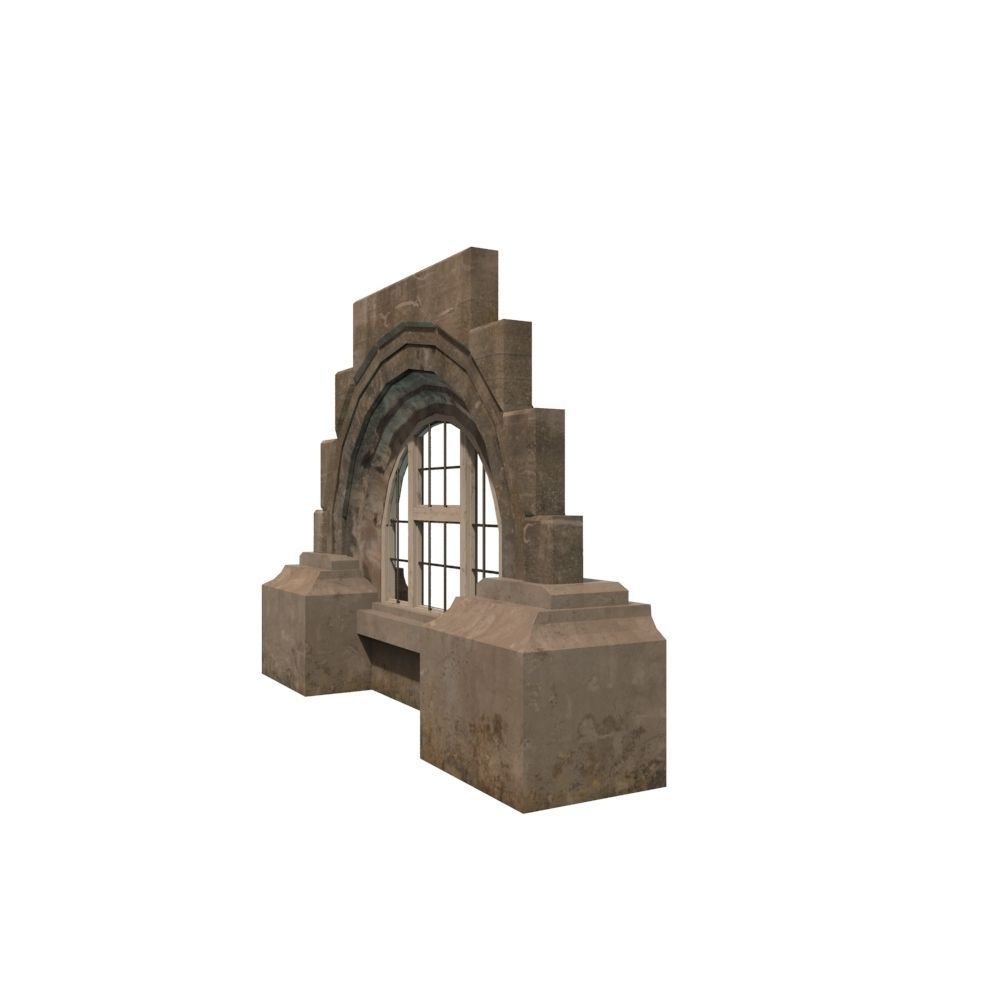 Windows Collection Low-poly 3D model_47
