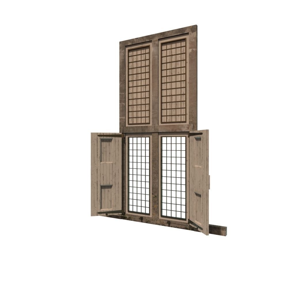 Windows Collection Low-poly 3D model_110