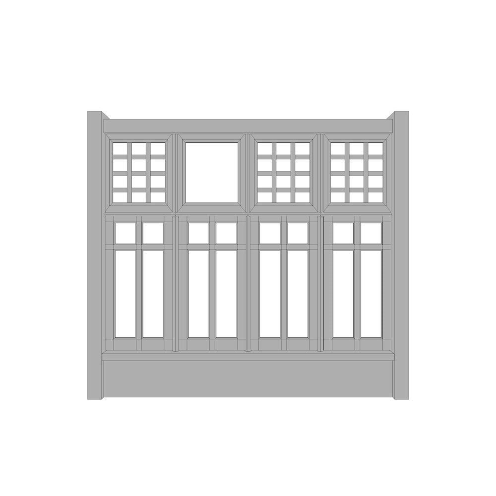 Windows Collection Low-poly 3D model_91