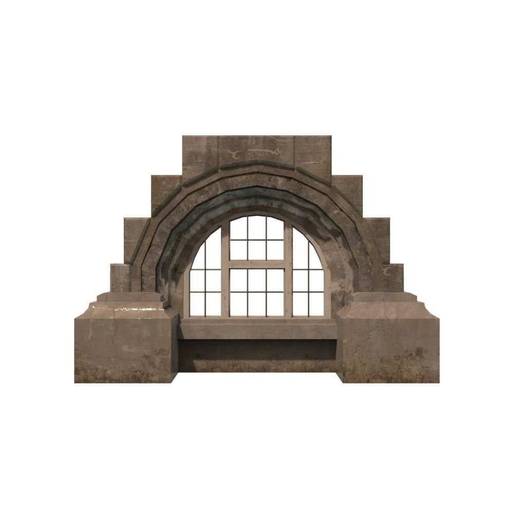 Windows Collection Low-poly 3D model_45
