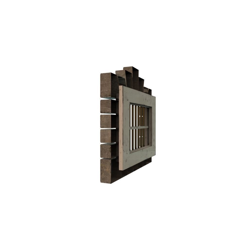 Windows Collection Low-poly 3D model_9