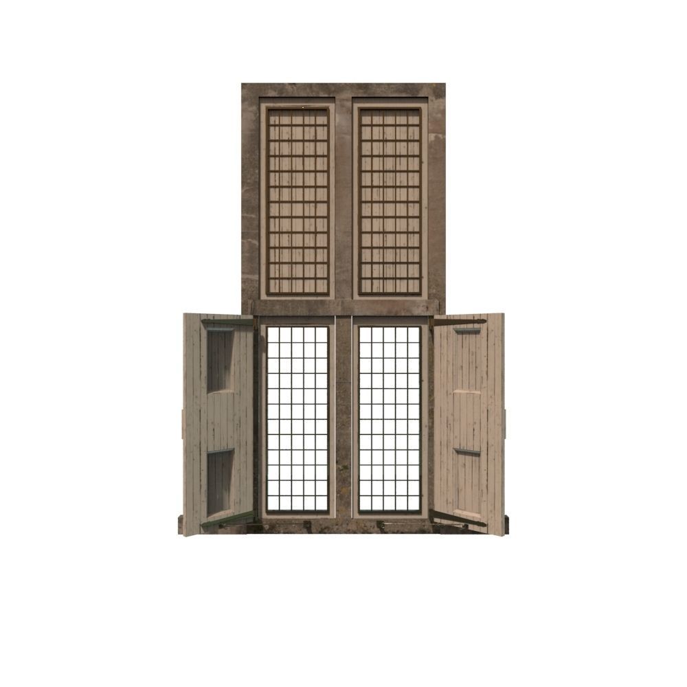 Windows Collection Low-poly 3D model_107