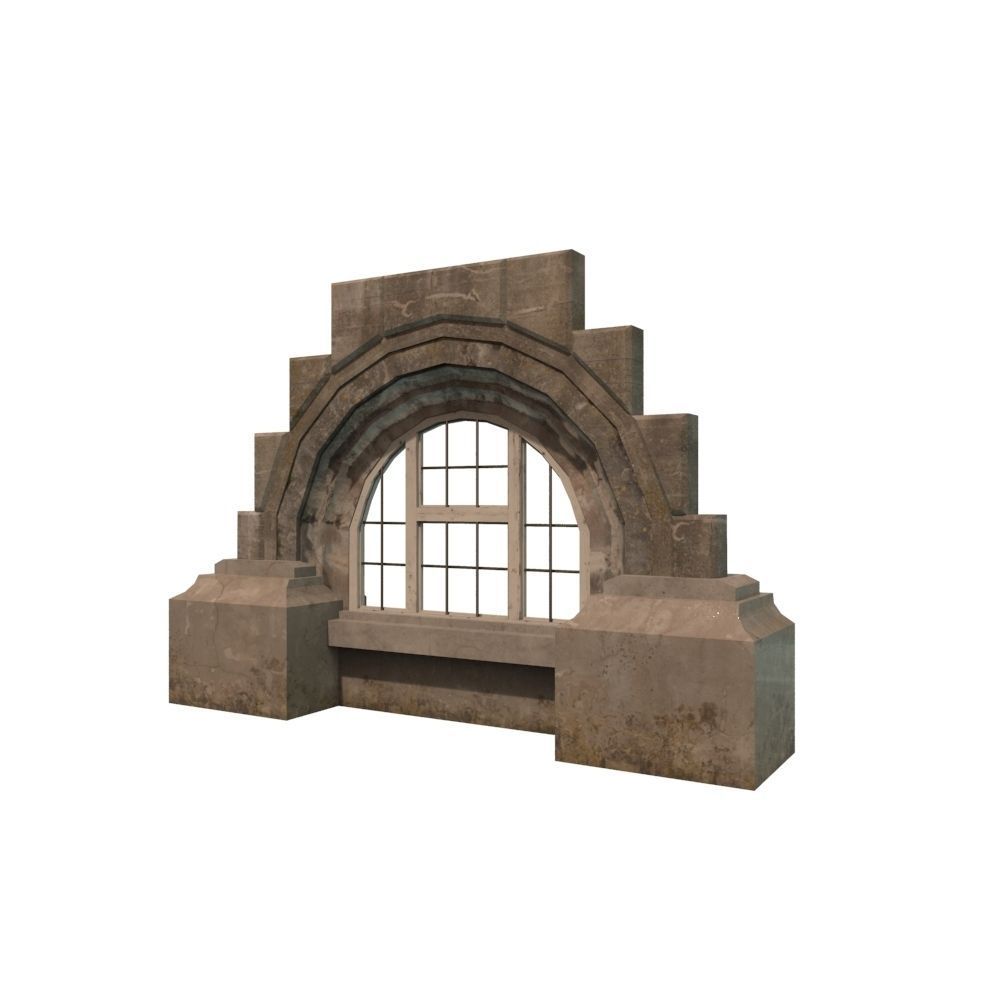 Windows Collection Low-poly 3D model_46