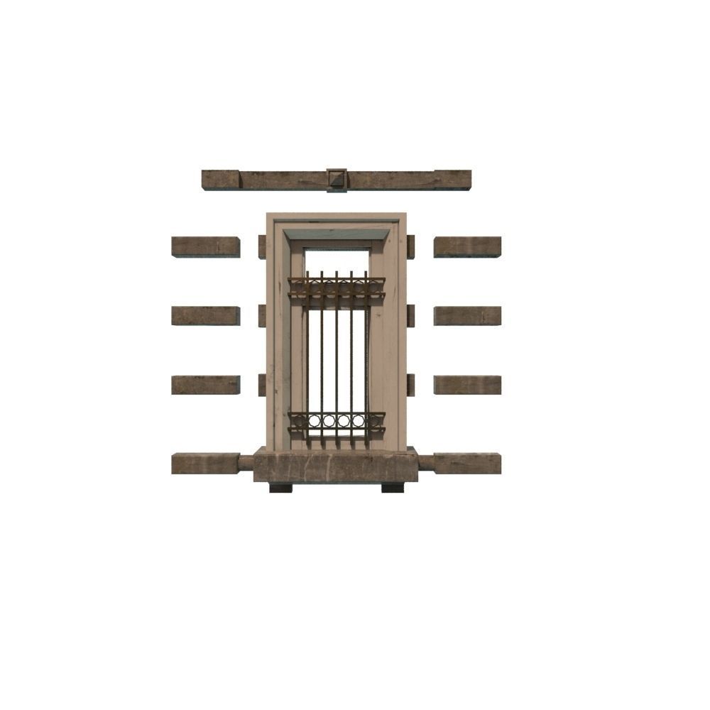 Windows Collection Low-poly 3D model_25