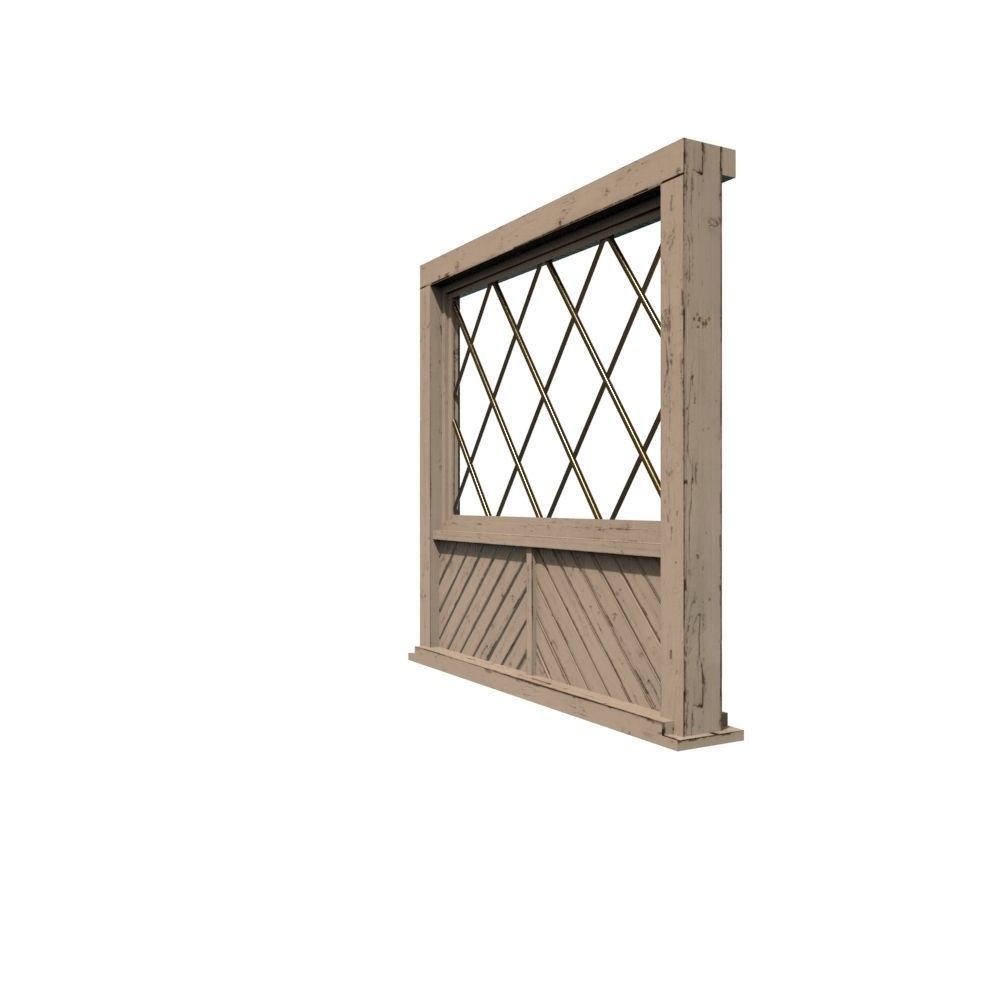 Windows Collection Low-poly 3D model_53