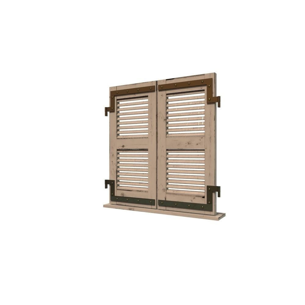 Windows Collection Low-poly 3D model_41