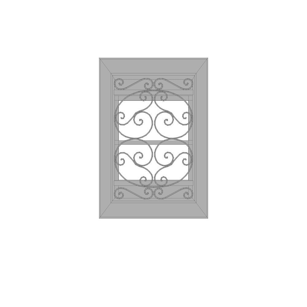 Windows Collection Low-poly 3D model_17