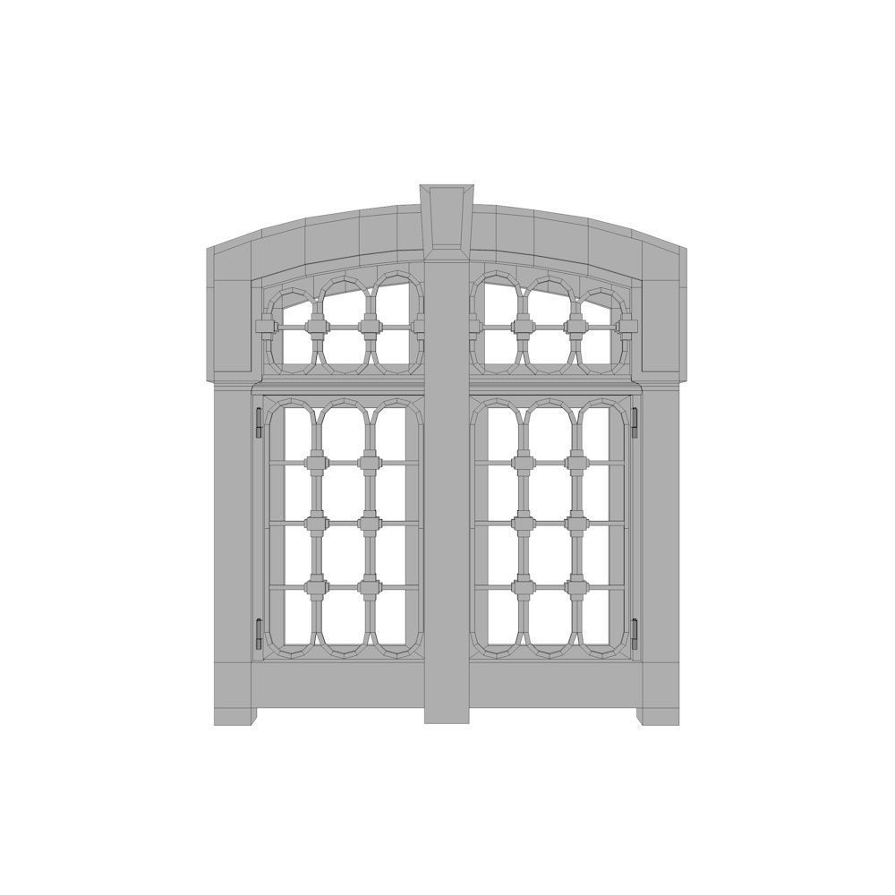 Windows Collection Low-poly 3D model_74