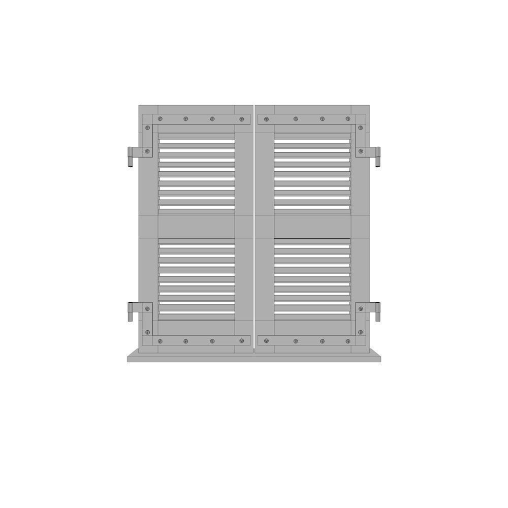 Windows Collection Low-poly 3D model_44