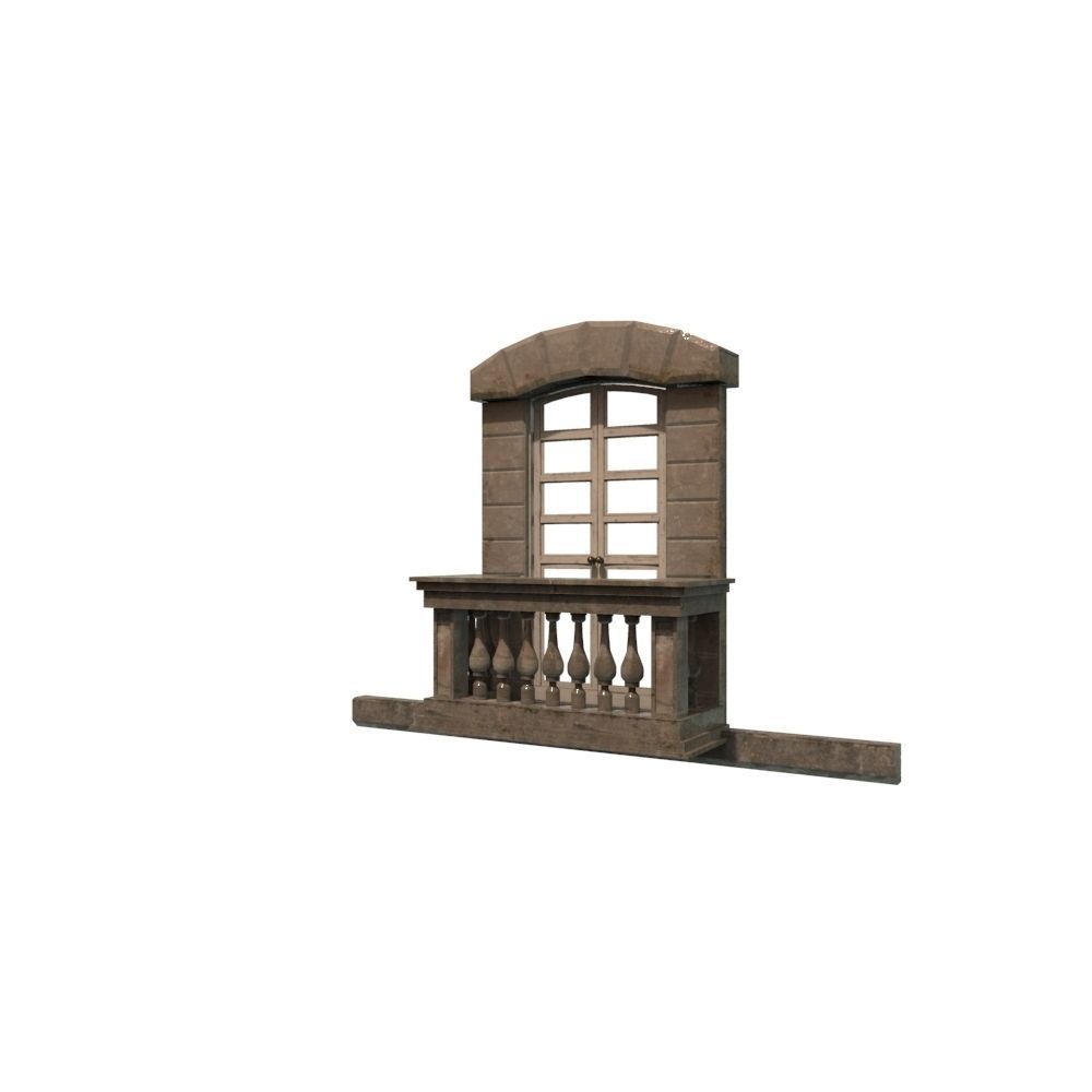 Windows Collection Low-poly 3D model_21