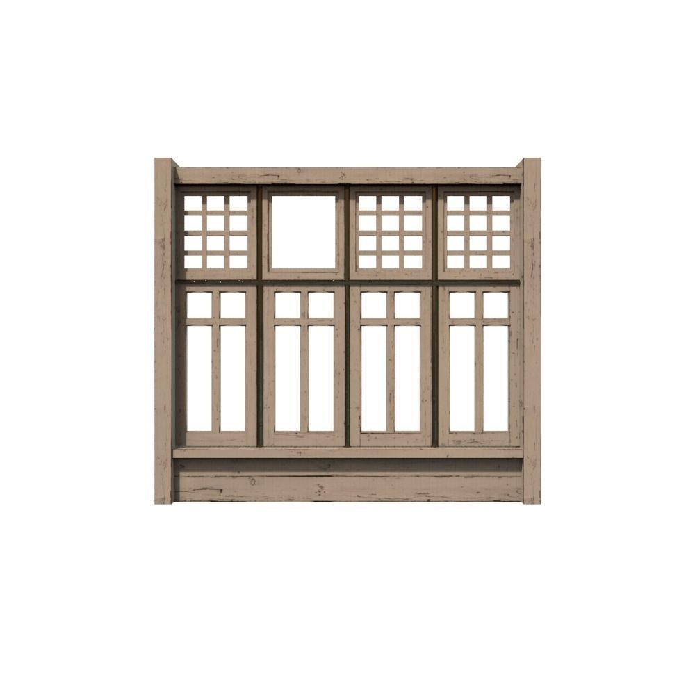 Windows Collection Low-poly 3D model_88