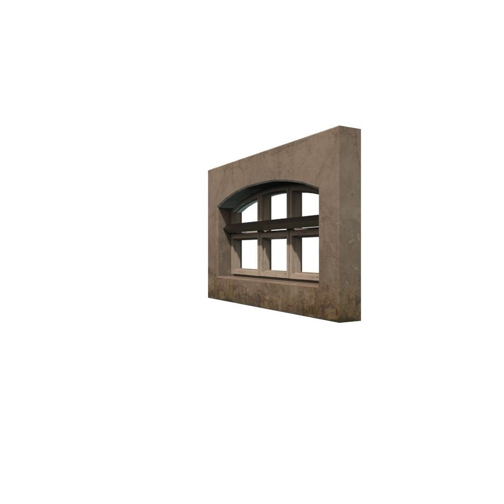 Windows Collection Low-poly 3D model_6