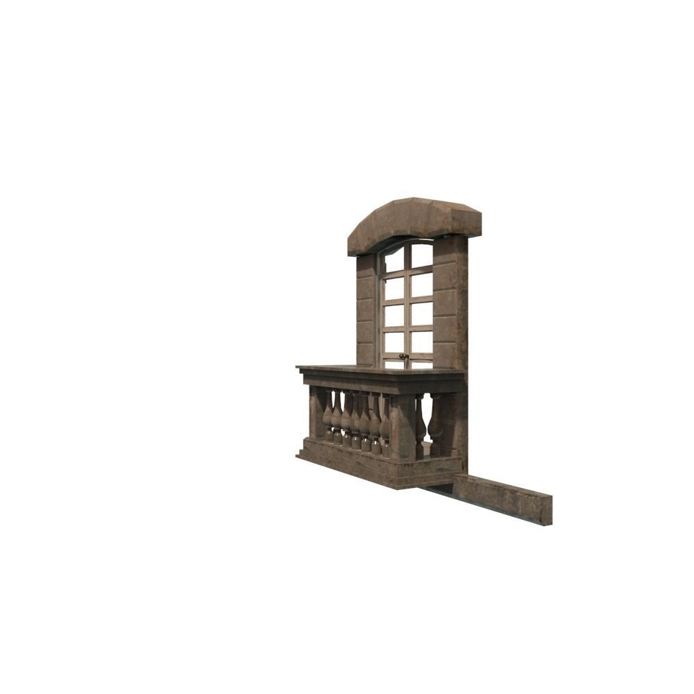 Windows Collection Low-poly 3D model_22