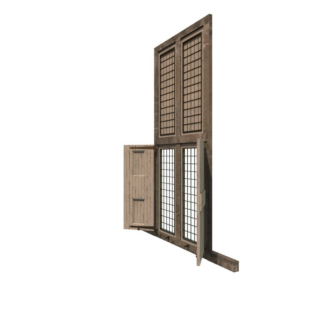 Windows Collection Low-poly 3D model_108