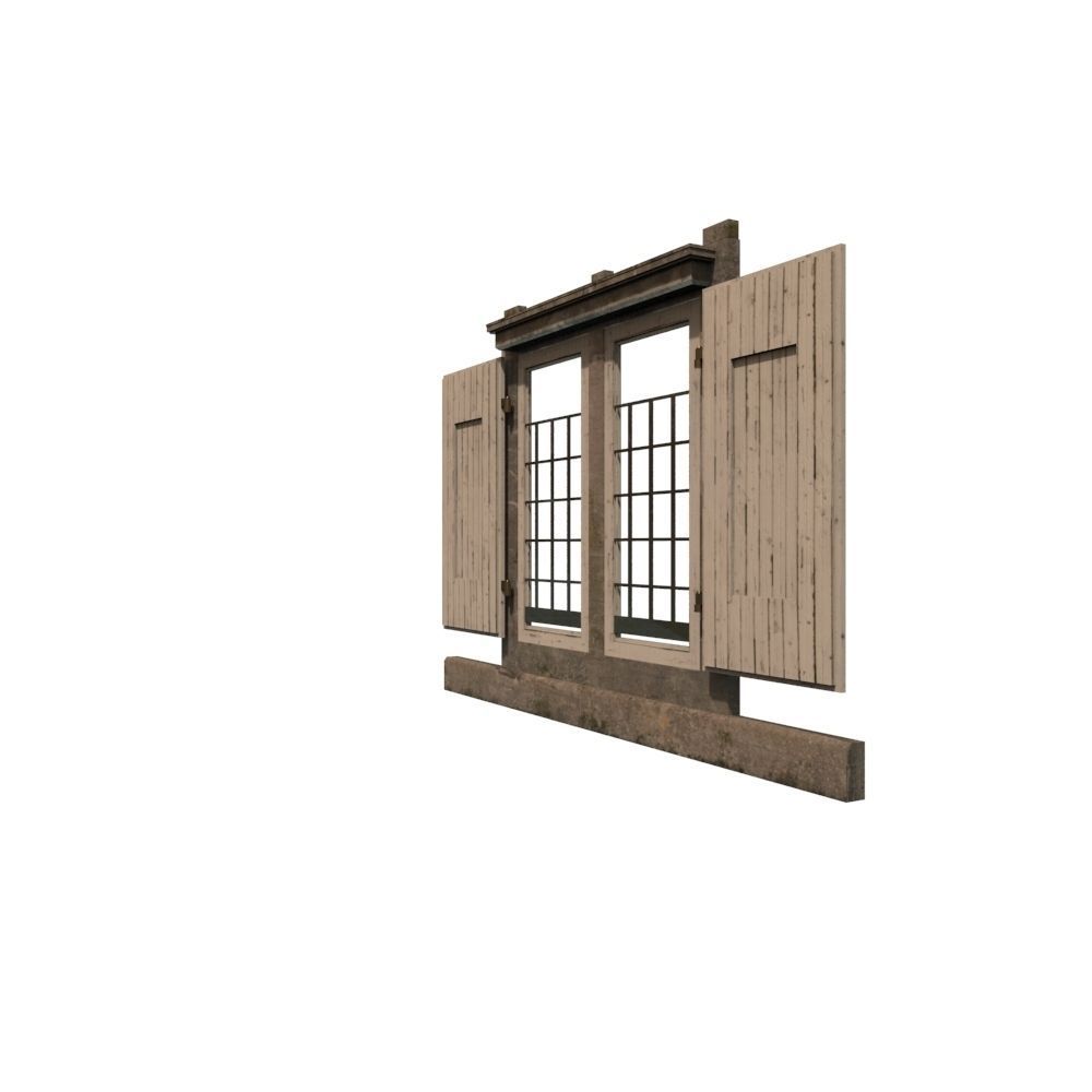 Windows Collection Low-poly 3D model_37