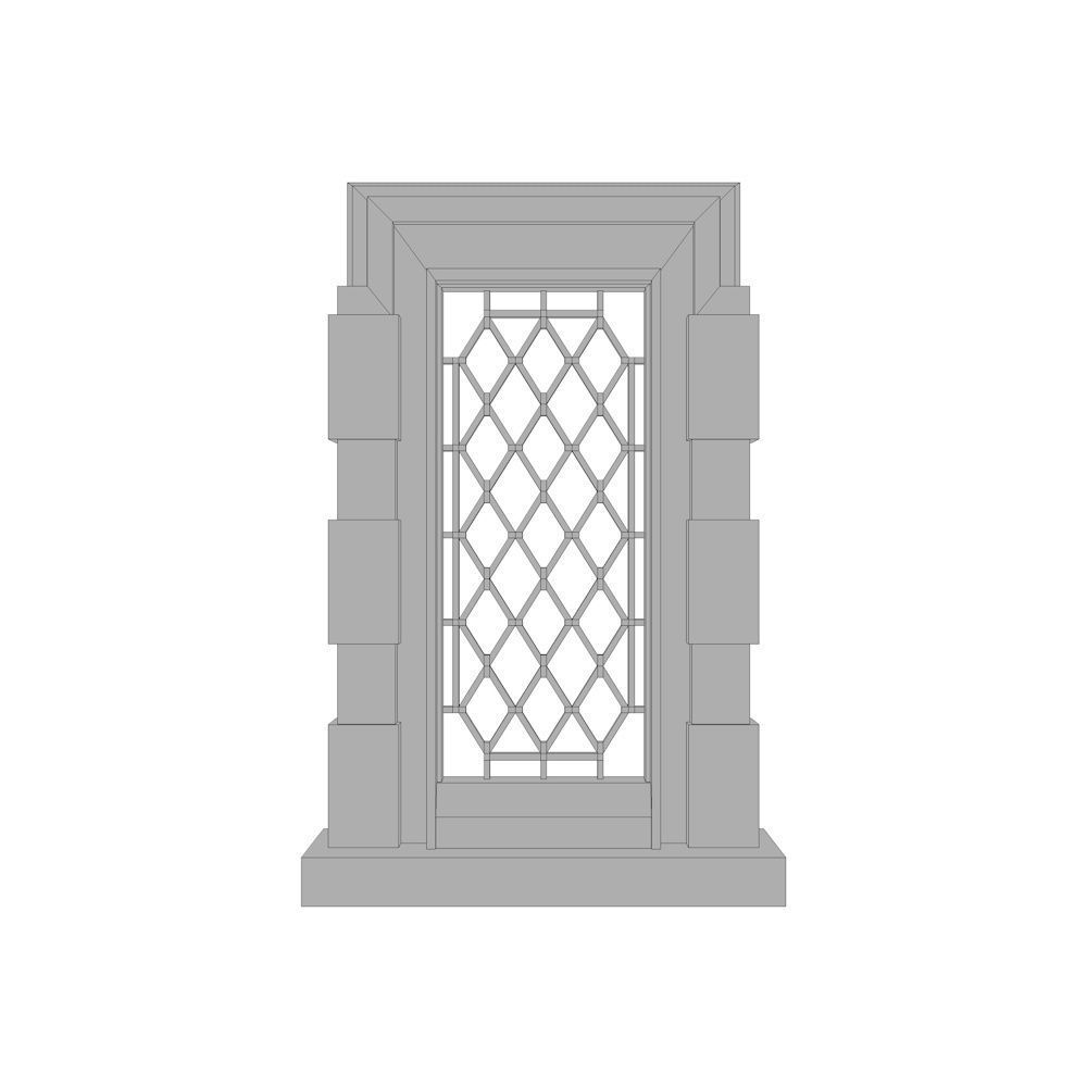 Windows Collection Low-poly 3D model_106