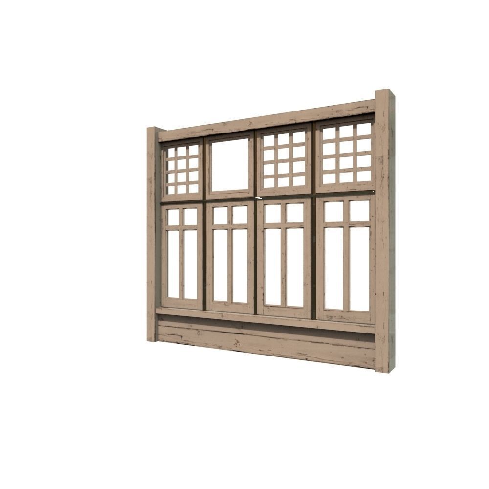 Windows Collection Low-poly 3D model_87