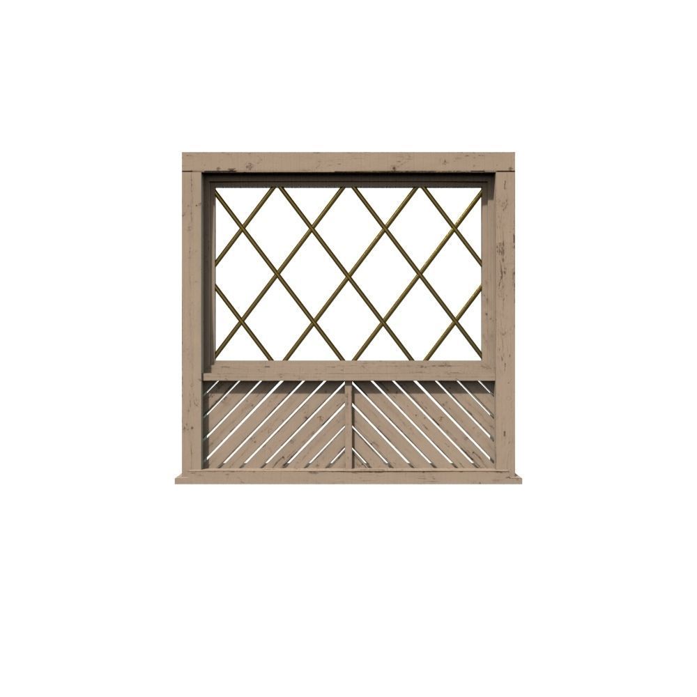 Windows Collection Low-poly 3D model_52