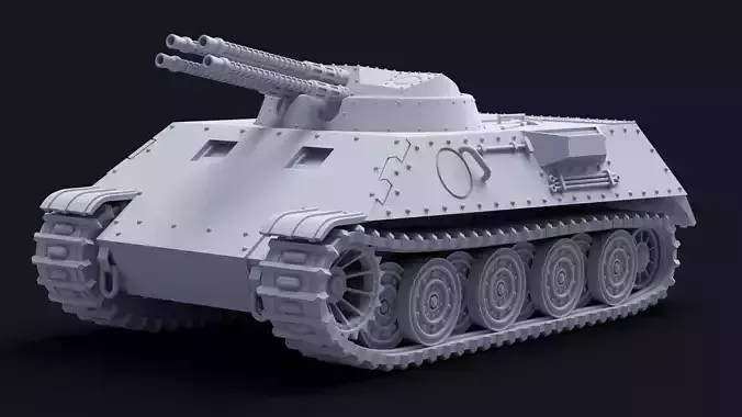 RA-3 Jaguar Anti-Air Tank - Earth Defence Forces