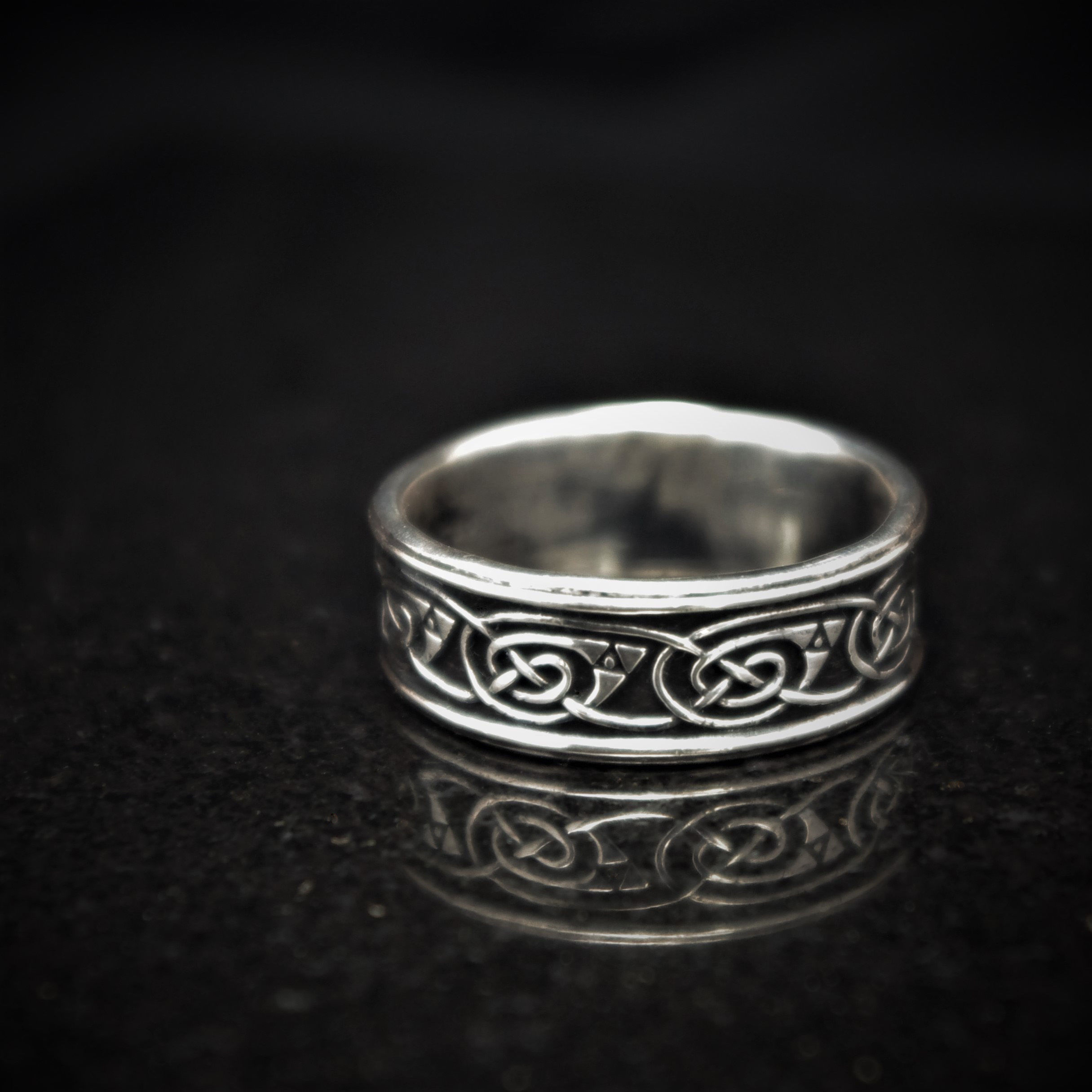 Celtic ring design for 3D printing 7 3D print model_1