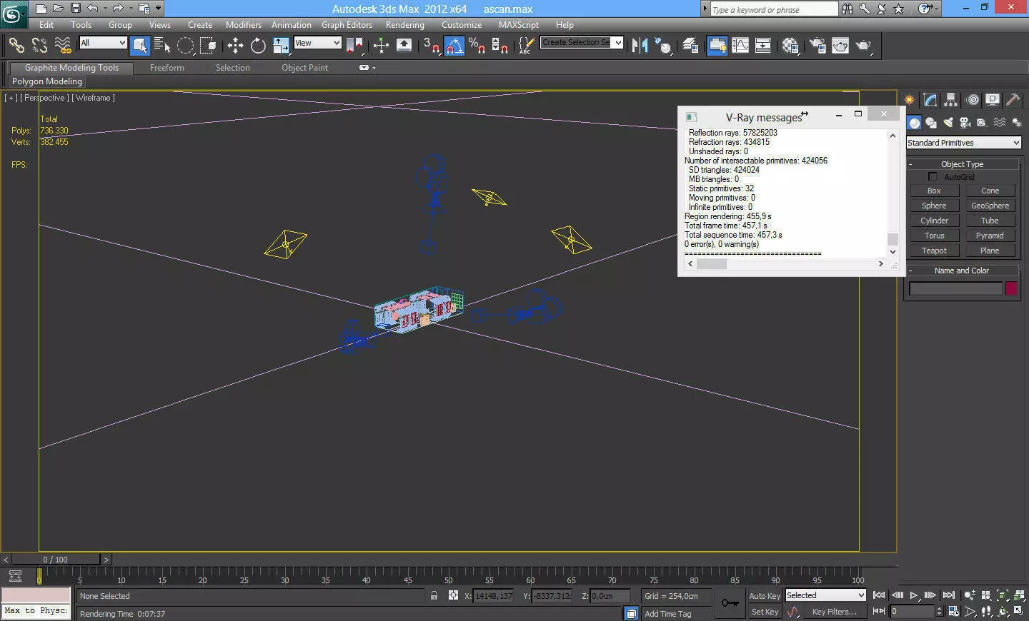 Ascan exhibition stand design 3D model_0