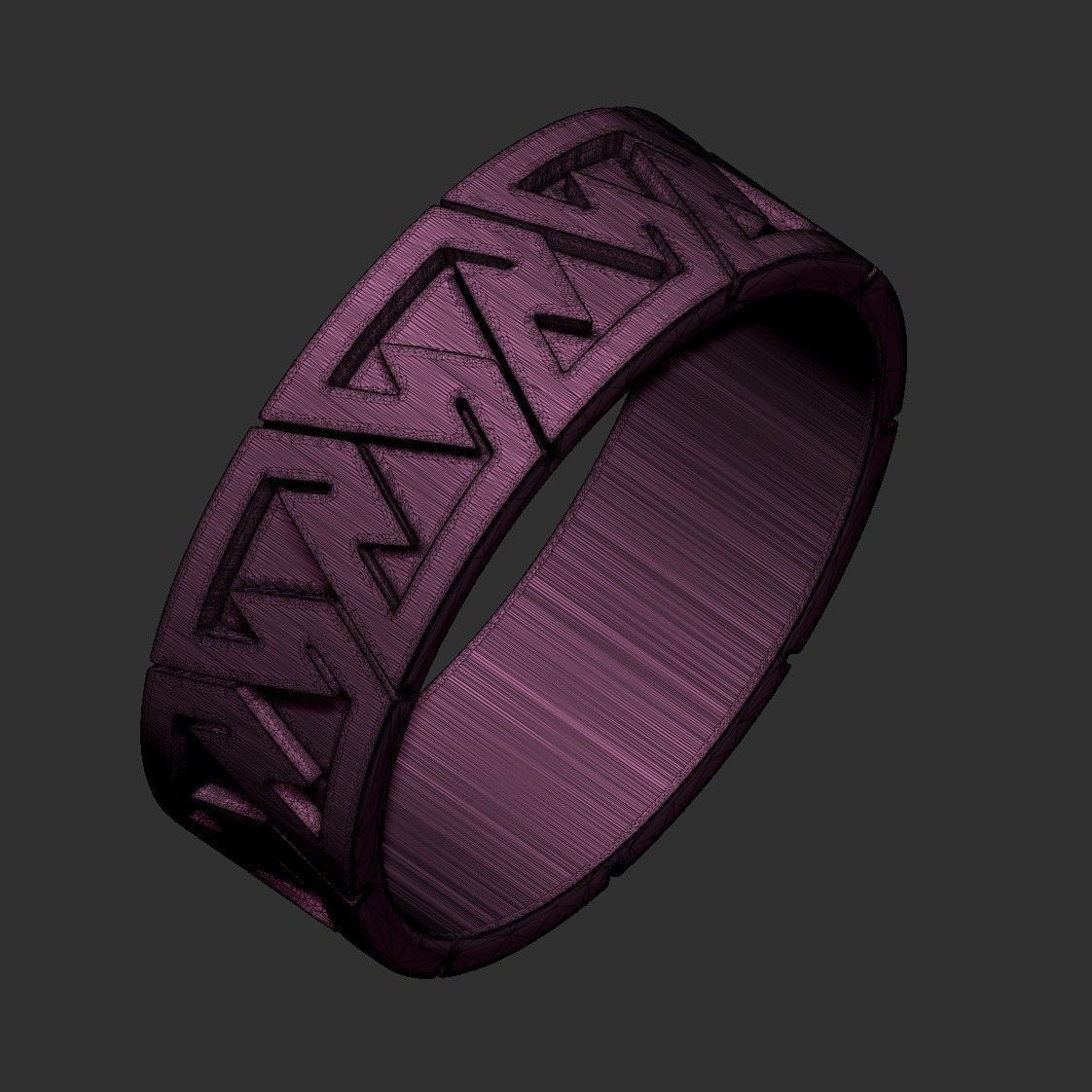 Celtic ring design for 3D printing 8 3D print model_2