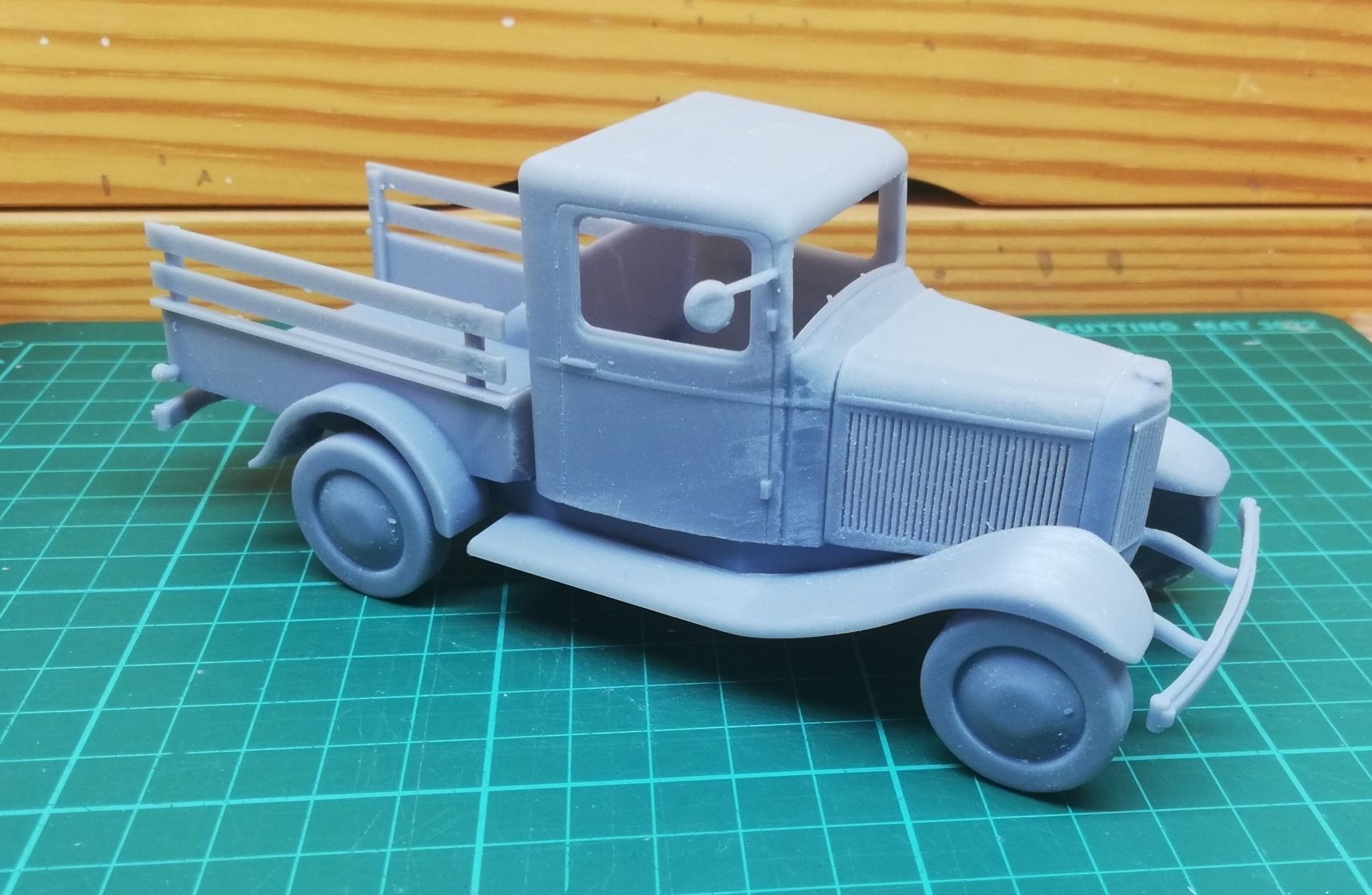 Farm Truck STL for resin 3d-printing 3D print model_1