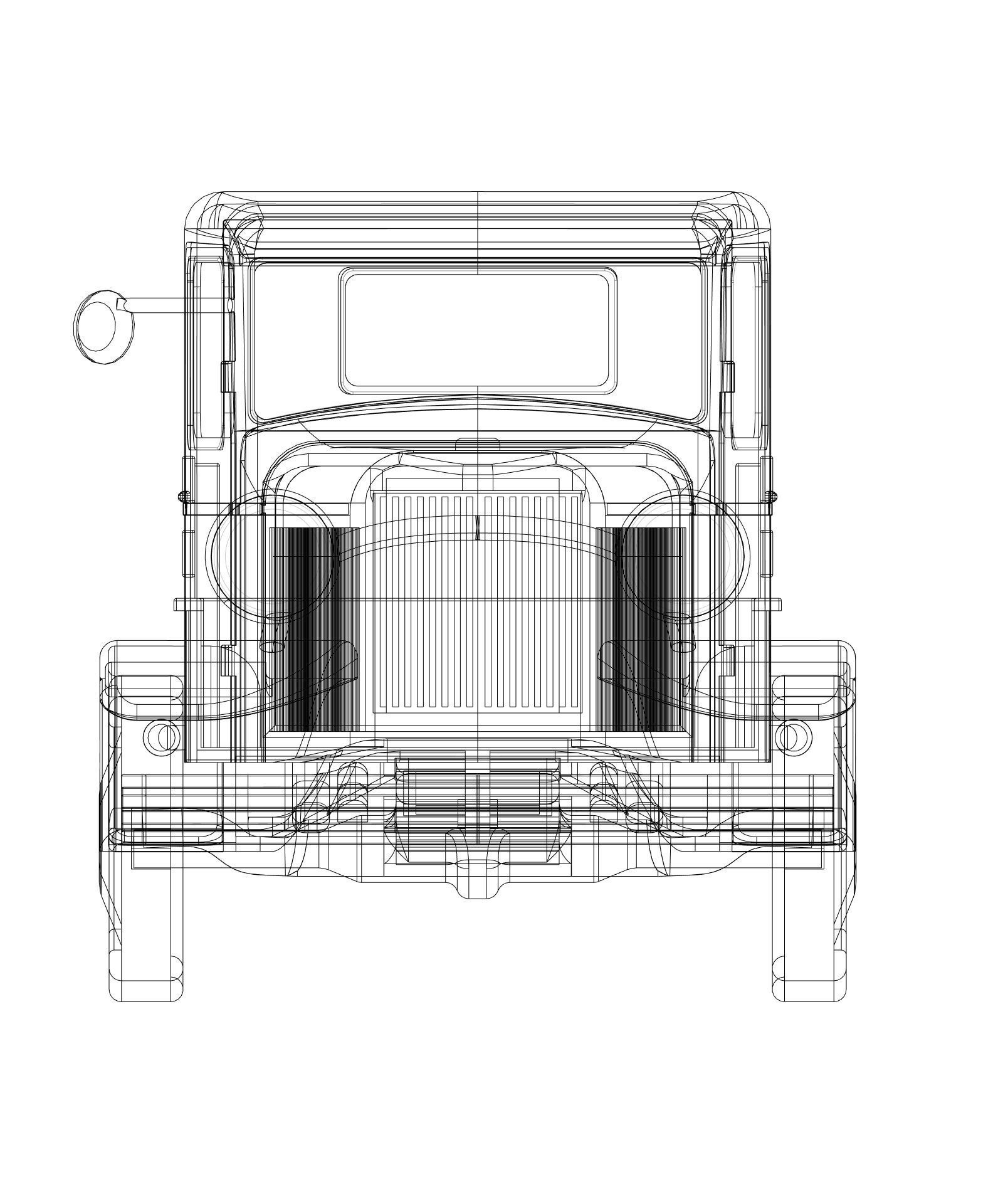 Farm Truck STL for resin 3d-printing 3D print model_6