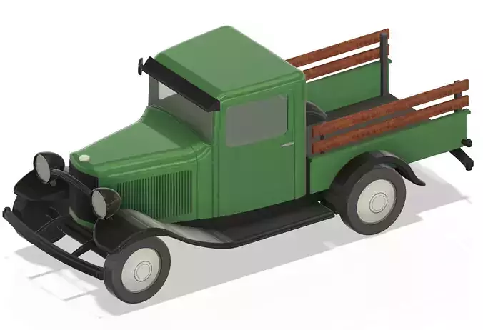 Farm Truck STL for resin 3d-printing 3D print model
