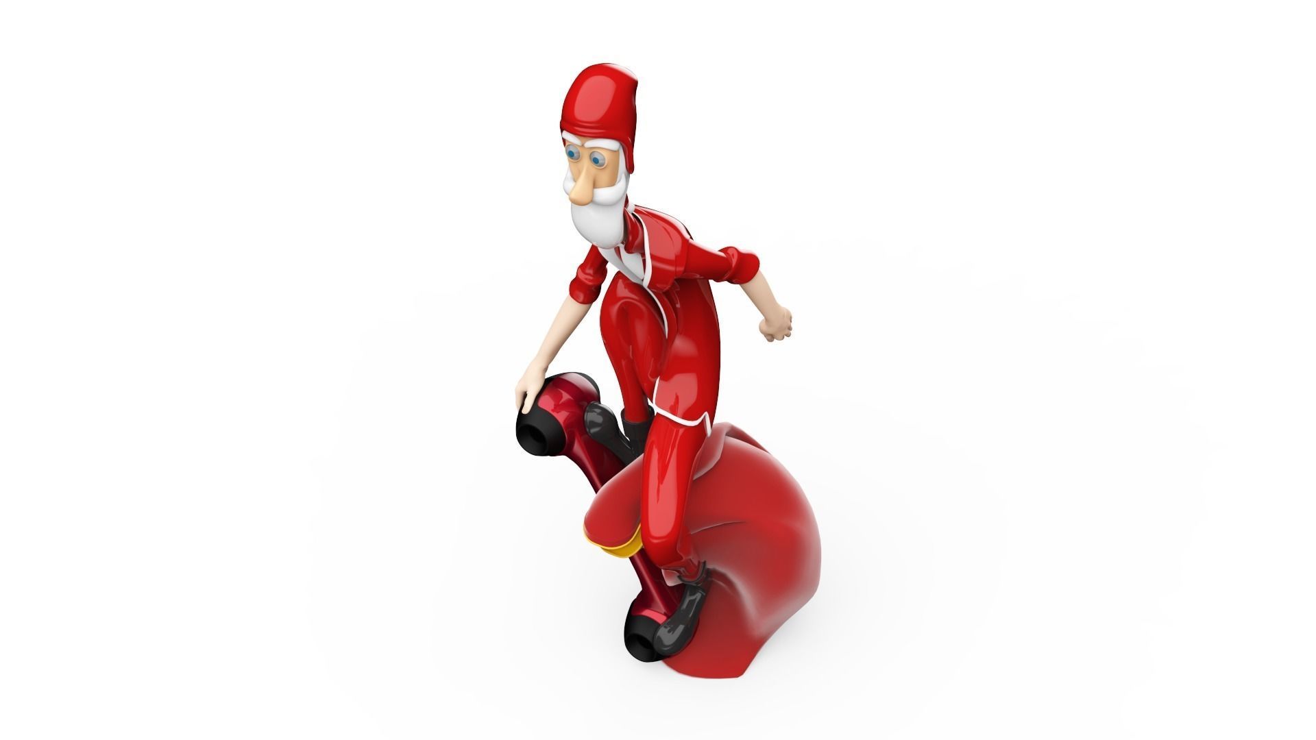 Santa Claus Christmas 3D print model  3D print model_3