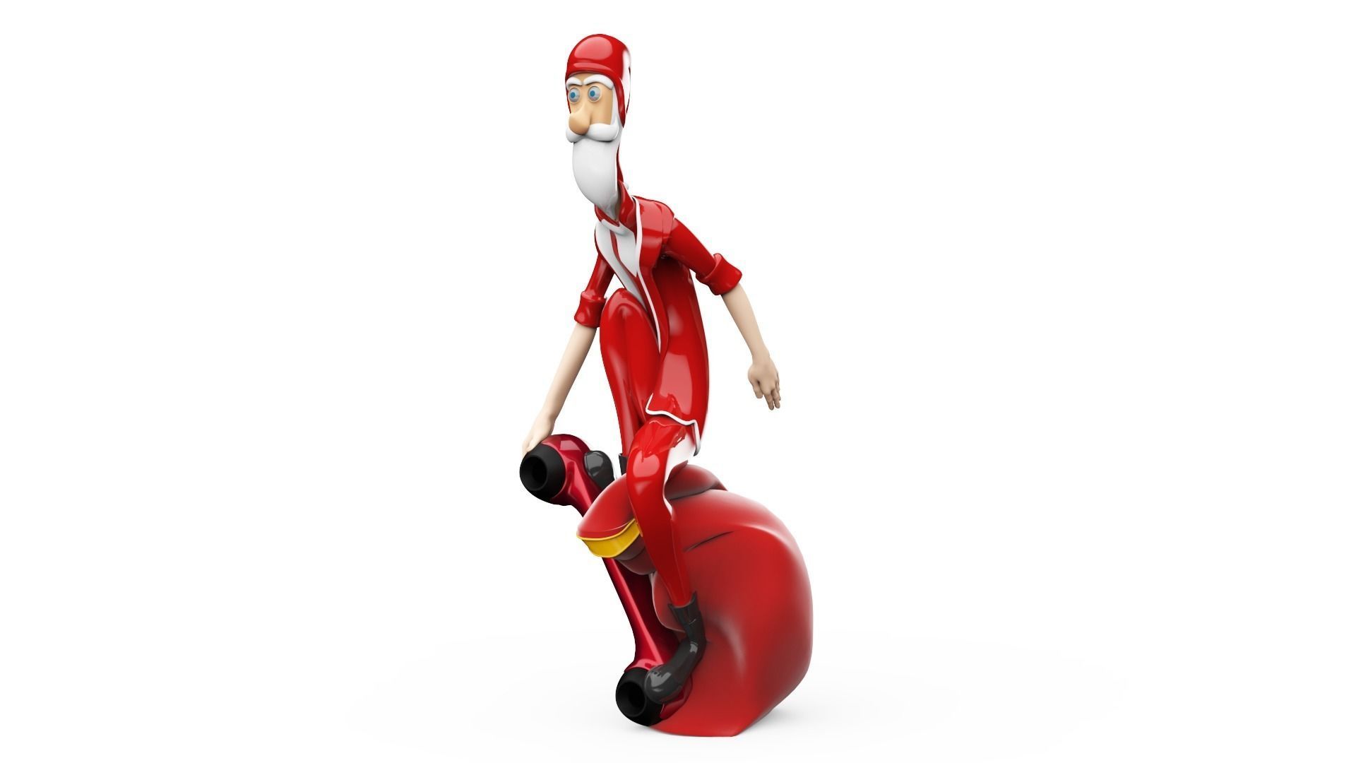 Santa Claus Christmas 3D print model  3D print model_1