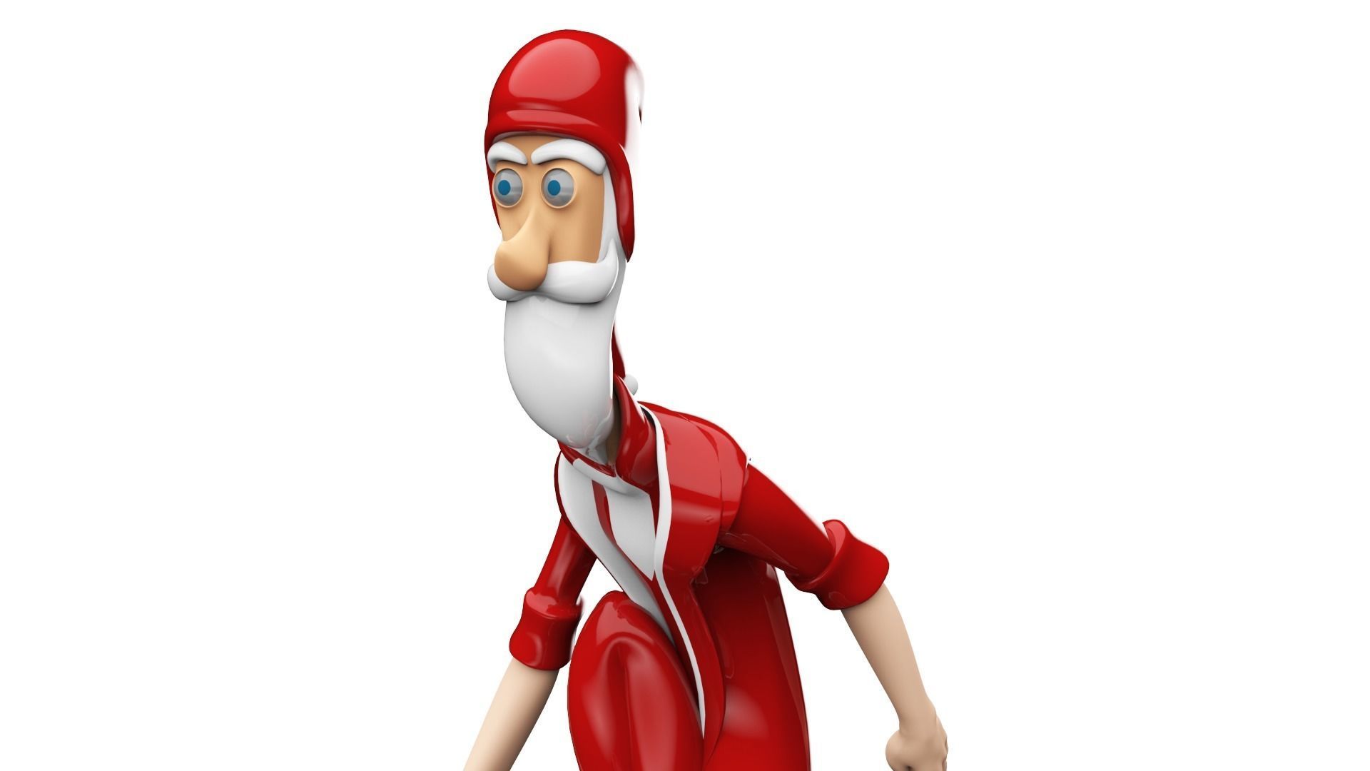 Santa Claus Christmas 3D print model  3D print model_4
