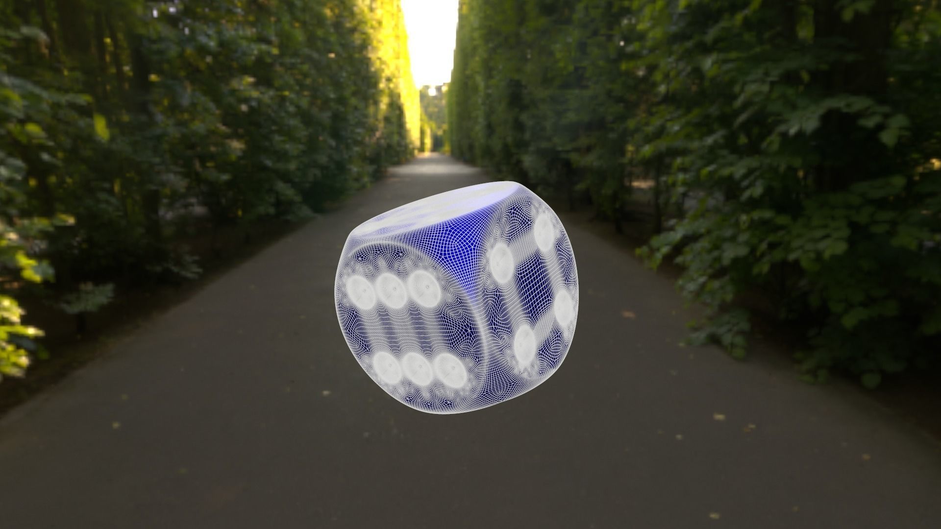 Dice X two 3D model_14