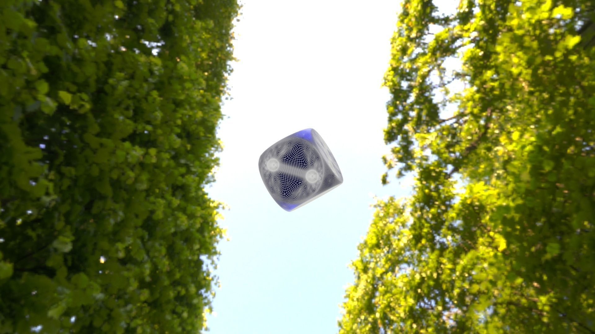 Dice X two 3D model_15