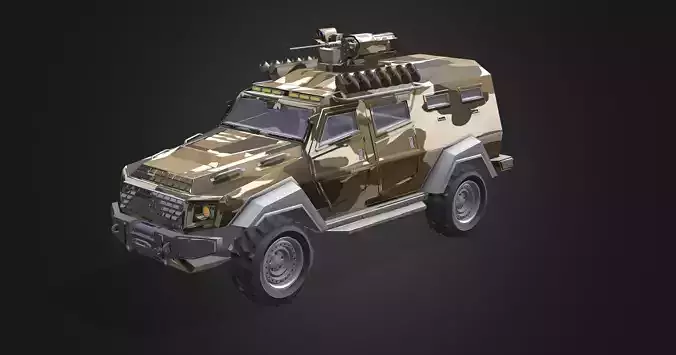 Otokar Cobra Armored Military Truck 