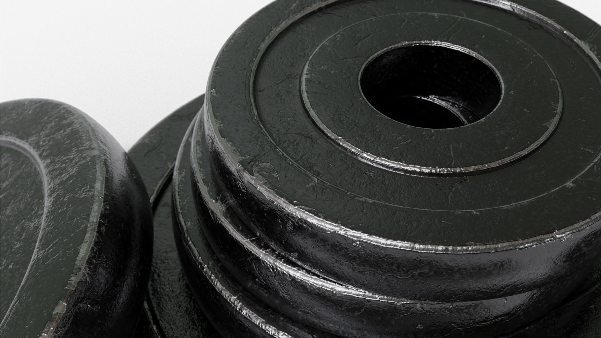 Dumbbell Adjustable 3D model_10