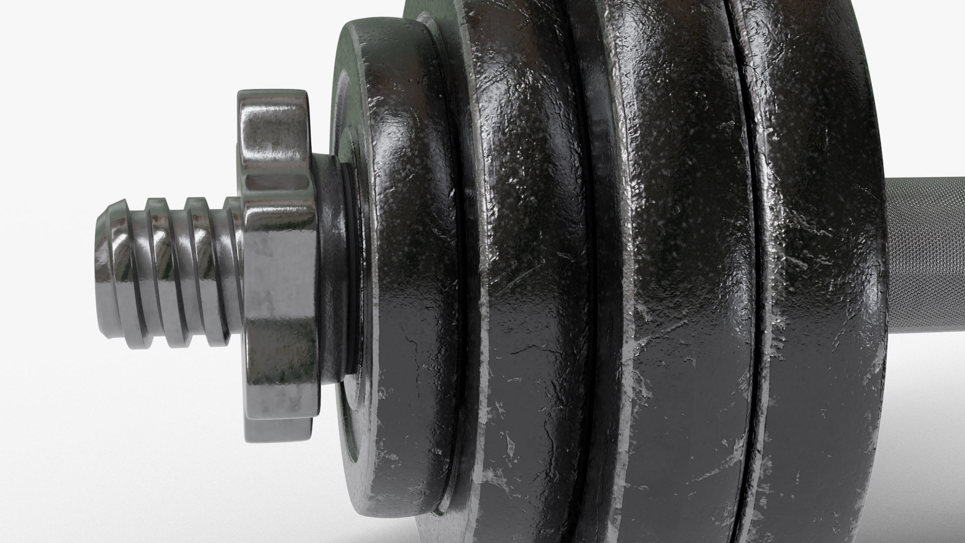 Dumbbell Adjustable 3D model_5