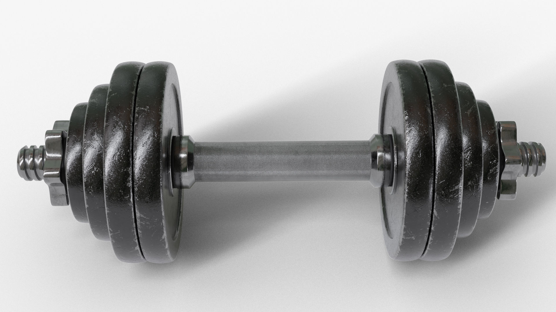Dumbbell Adjustable 3D model_3
