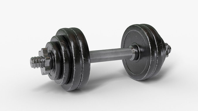 Dumbbell Adjustable 3D model