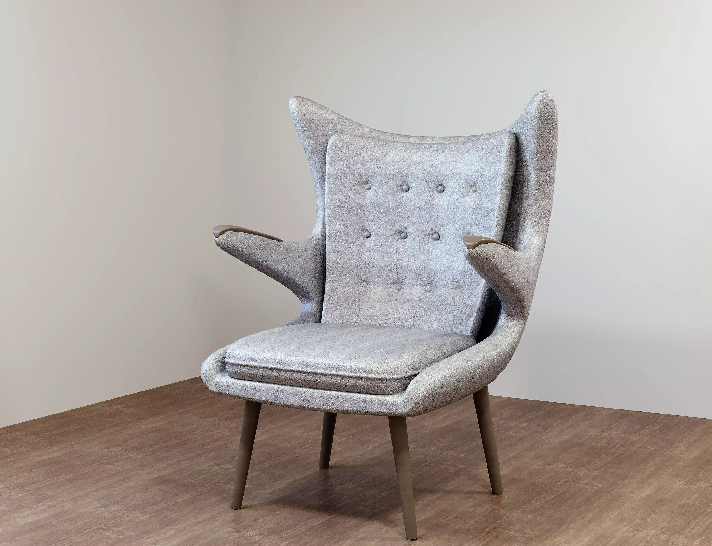 Arm chair 3D model_0