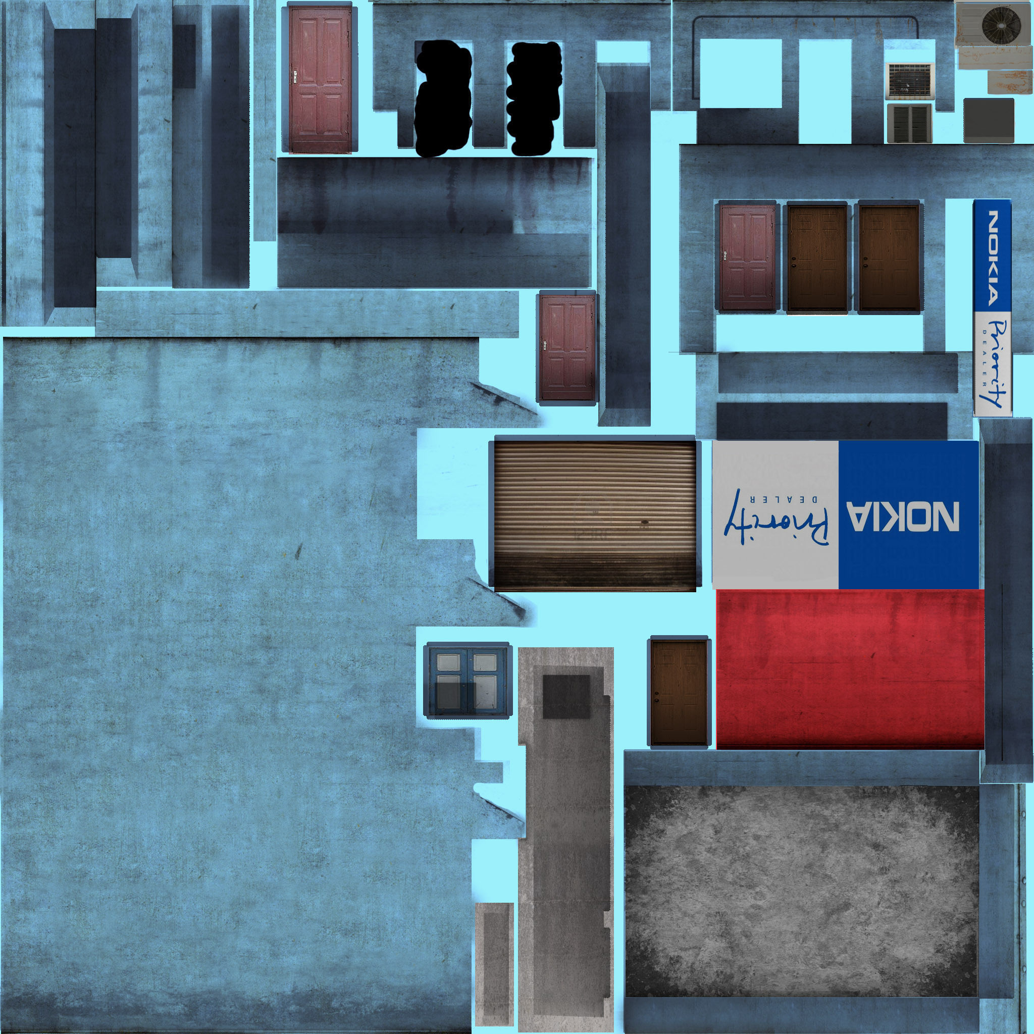 Indian Building Low Poly 02 Low-poly 3D model_1