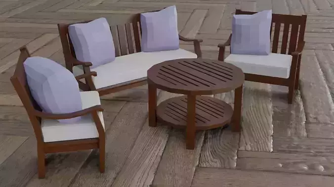 chairs and table