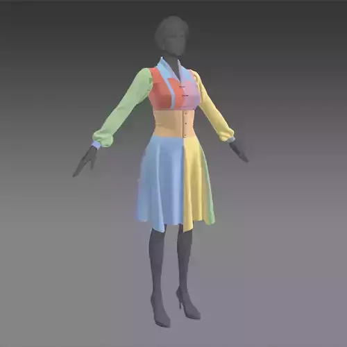 Women frock midi marvelous file