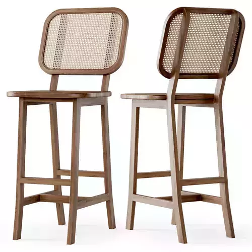 Wooden bar stool PS90 