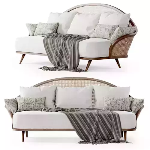 Three-seater garden daybed WML