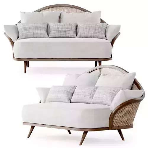 Two-seater garden daybed WML