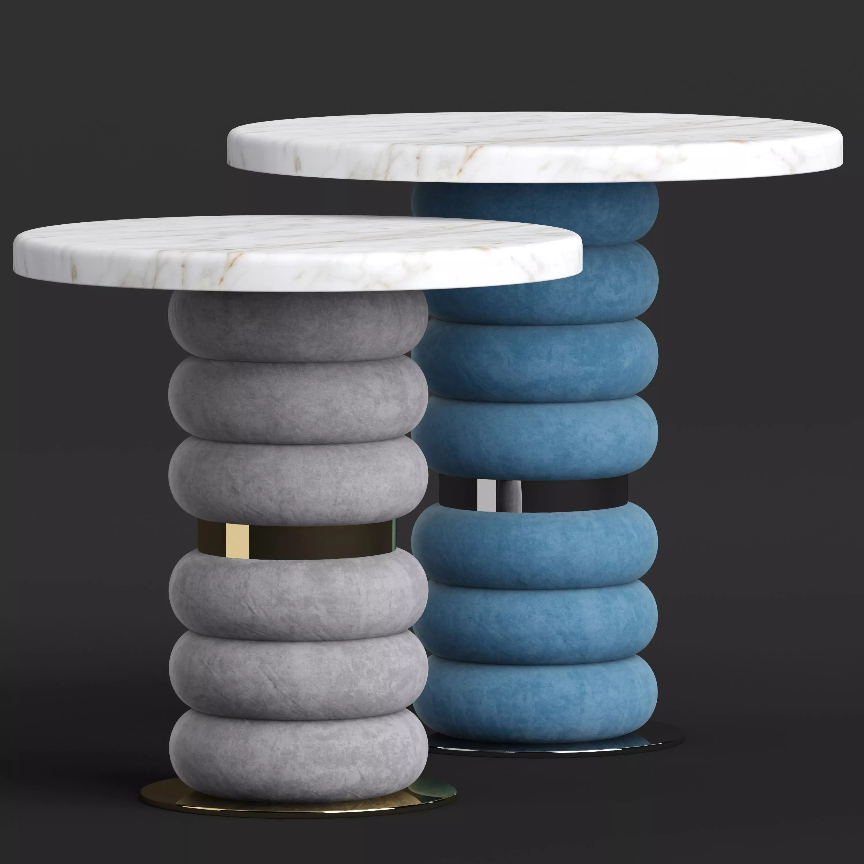 Longhi Karen coffee tables 3D model