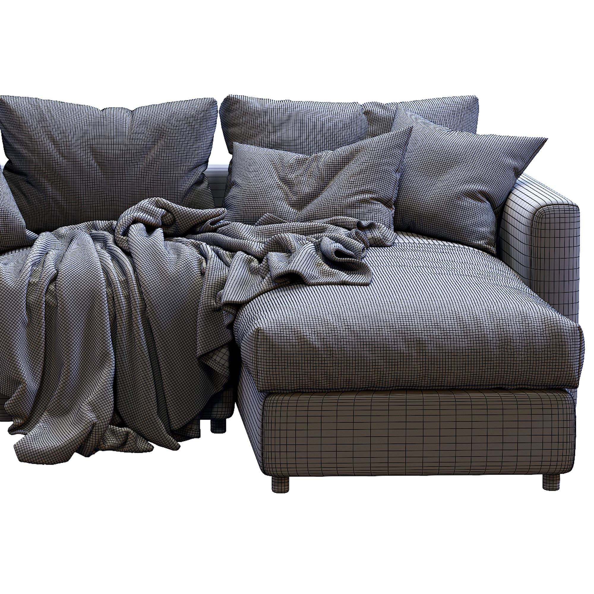 Ikea Vimle 3D model_4