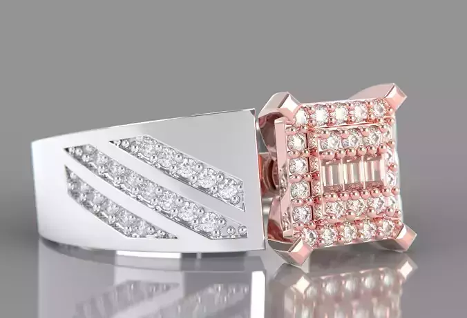 M 1299012 Baguette ring